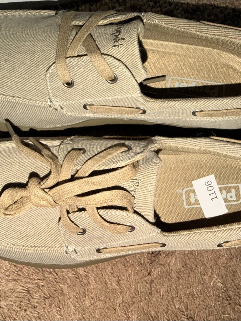 Propet Viasol Lace Men’s Slip-On Shoes Size 10 New Without Tags